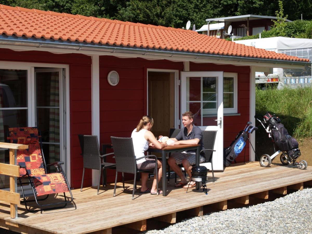Blockhaus Campingplatz Alpenblick Weiler-Simmerberg Exteriör bild